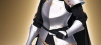 A Powerful Martial Artist Reincarnates as a Nun Knight